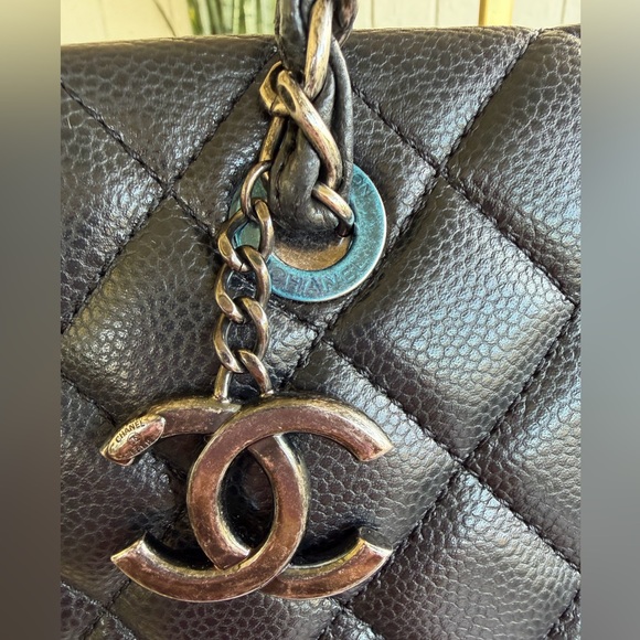 🔥🔥LIKE NEW Chanel Grand Shopper Tote Caviar Leather COA READY🔥🔥 - Picture 2 of 16